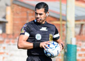 El árbitro jujeño Franco Rioja fue designado para un partido de primera división